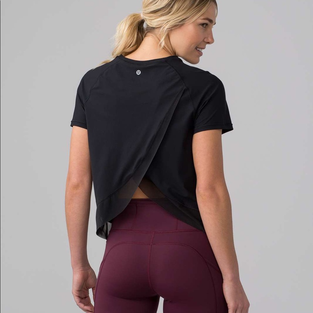Lululemon Quick Pace Short Sleeve Camo